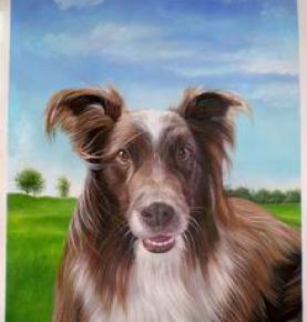 Custom pet portrait, Oil painting portrait, Hand painted oil portrait, Portrait painting from photo, Portrait on canvas, Family portrait etc