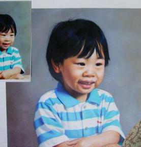 Children Portrait, Custom Oil Portrait, Child Oil Painting, Original Hand Painted Oil Paintings From Photos