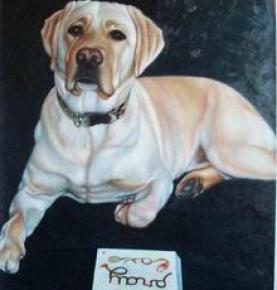 Pet Portrait, Custom Oil Portrait, Pet Oil Painting, Original Hand Painted Oil Paintings From Photos