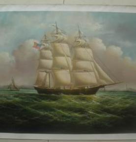 Sailing,Warships,Boat Painting,Custom Hand Painted Oil Painting reproductions From Photos