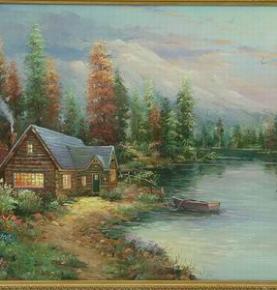 Landscape Painting,Custom Hand Painted Oil Painting reproductions From Photos