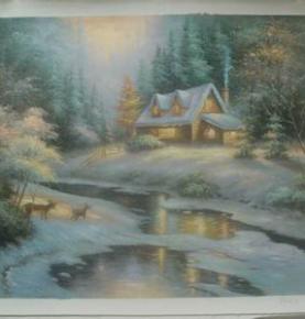 Landscape Painting,Custom Hand Painted Oil Painting reproductions From Photos