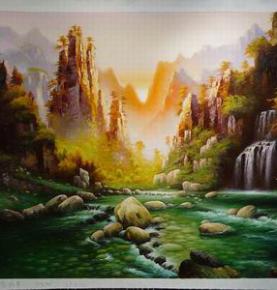 Landscape Painting,Custom Hand Painted Oil Painting reproductions From Photos