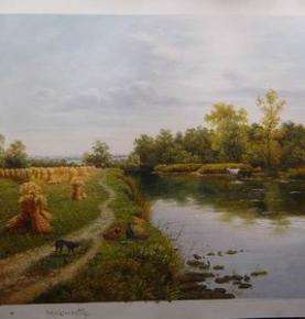 Landscape Painting,Custom Hand Painted Oil Painting reproductions From Photos