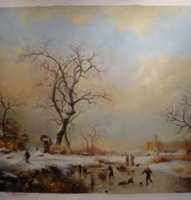 Landscape Painting,Custom Hand Painted Oil Painting reproductions From Photos