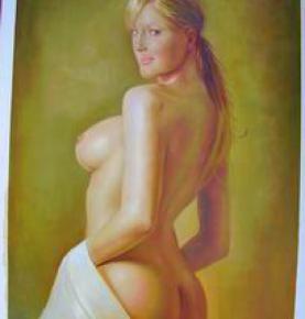 Nude Painting, Original Nude art, Custom Hand Painted Oil Painting reproductions From Photos