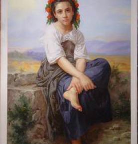 People Painting, Original people art, Custom Hand Painted Oil Painting reproductions From Photos