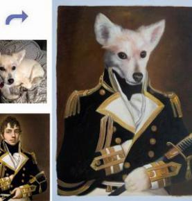 Pet portrait, Original Personalized pet painting, Custom Hand Painted Oil Painting portrait From Photos