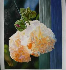 Flowers Painting, Original flowers art, Custom Hand Painted Oil Painting reproductions From Photos