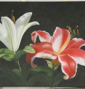 Flowers Painting, Original flowers art, Custom Hand Painted Oil Painting reproductions From Photos