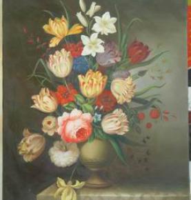 Flowers Painting, Original flowers art, Custom Hand Painted Oil Painting reproductions From Photos