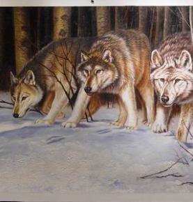 Animals Painting, Original art, Custom Hand Painted Oil Painting reproductions From Photos