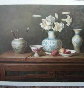 Still Life Oil Painting, Original art, Custom Hand Painted Oil Paintings reproductions From Photos