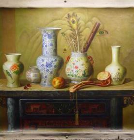 Still Life Oil Painting, Original art, Custom Hand Painted Oil Paintings reproductions From Photos