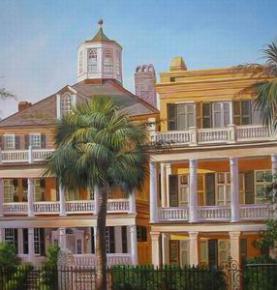 Custom House Portrait,Custom Oil Portrait House Painting,Hand Painted House Oil Painting From Photos